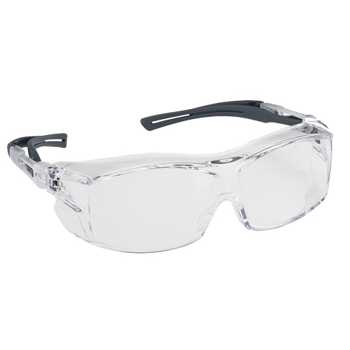 Dynamic OTG Extra Series Safety Glasses, Clear Lens, Anti-Fog/Anti-Scratch, ANSI Z87+/Meets/Exceeds CSA Z94.3 FMT Sales Ltd