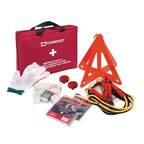 Trousse de premiers soins pour dangers extr&ecirc;mes de la route Dynamic, Dispositif m&eacute;dical Classe 1, Sac en nylon FMT Sales Ltd