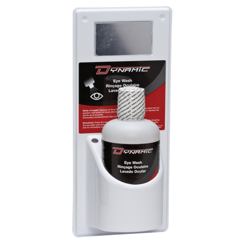 Dynamic Eyewash Station with Isotonic Solution, Single FMT Sales Ltd