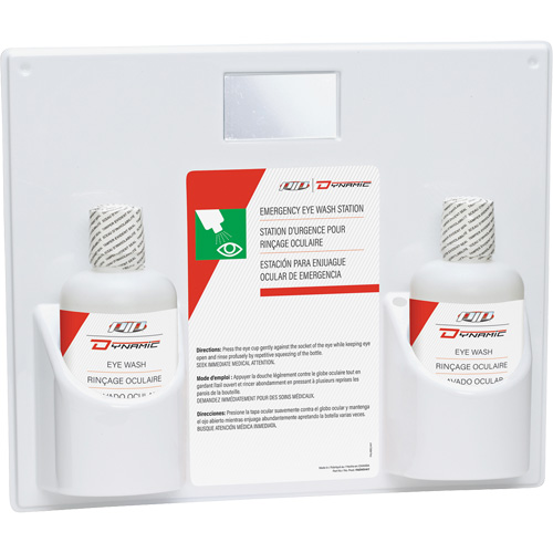 Douche oculaire avec solution isotonique Dynamic, Double FMT Sales Ltd