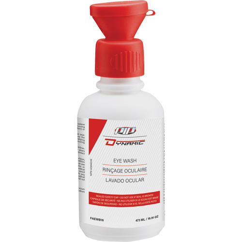Dynamic Eyewash Bottle, Empty Bottle, 16 oz. FMT Sales Ltd