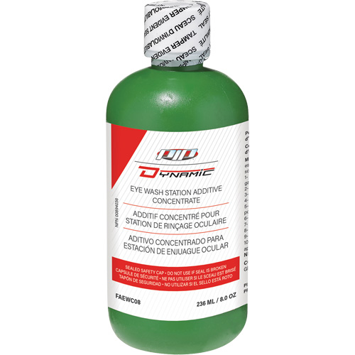 Dynamic Eyewash Additive Concentrate, Full Bottle, 8 oz. FMT Sales Ltd