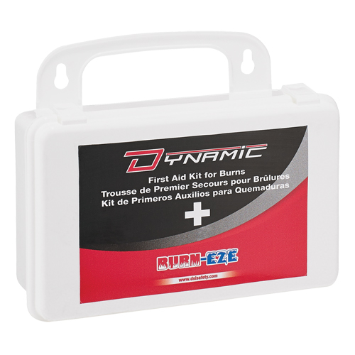 Trousse de premiers soins personnelle pour brûlures Dynamic, Boîte en plastique de 10 unit&eacute;s, Classe 2 FMT Sales Ltd