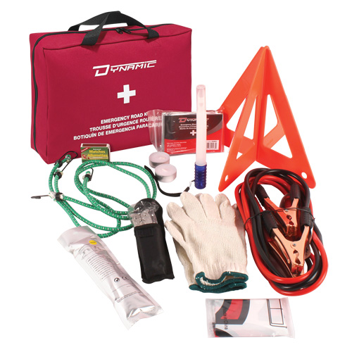 Trousse de premiers soins pour urgence routi&egrave;re Dynamic, Dispositif m&eacute;dical Classe 1, Sac en nylon FMT Sales Ltd