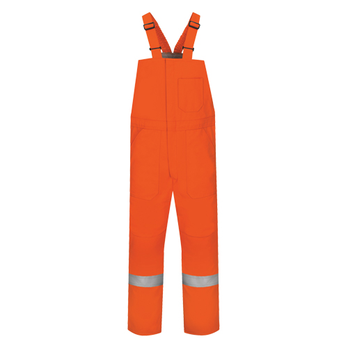 Excel FR&reg; Comfortouch&reg; Deluxe Bib Overalls, Small, Orange FMT Sales Ltd