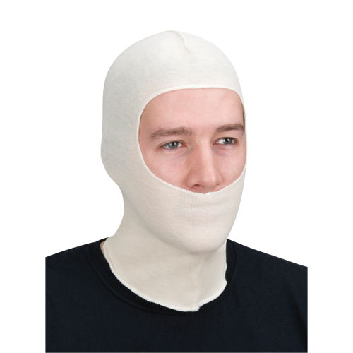 Passe-montagne pour vaporisation, Coton, Blanc FMT Sales Ltd