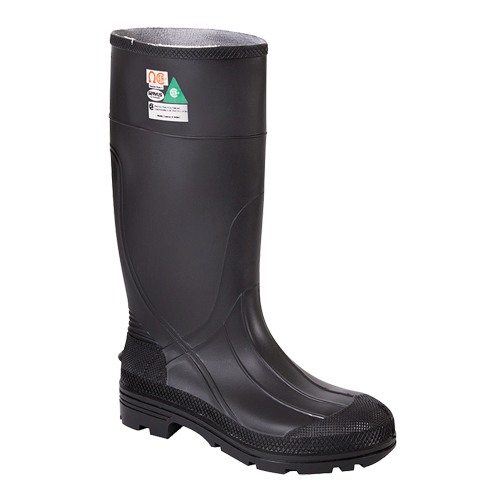 PRM II Safety Boots, PVC, Steel Toe, Size 7, Puncture Resistant Sole FMT Sales Ltd