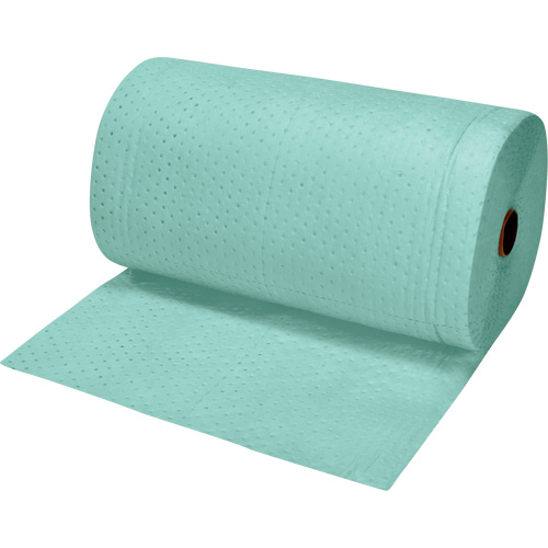 Premium Bonded Sorbent Rolls, Heavyweight, 150' L x 30" W, 50 gal. Absorbancy FMT Sales Ltd