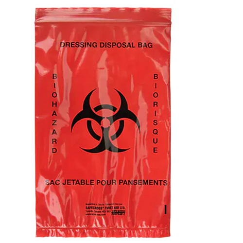 Dynamic Hazardous Waste Bags, Bio-Hazard, 9" L x 6" W, 2.0 mils FMT Sales Ltd