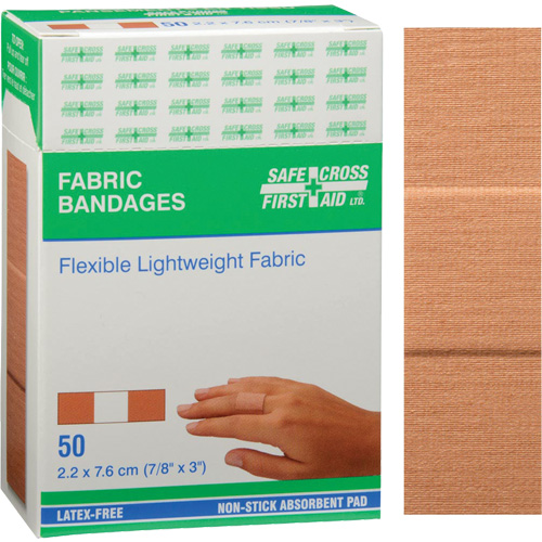 Bandages, Rectangular/Square, 3", Fabric, Non-Sterile FMT Sales Ltd
