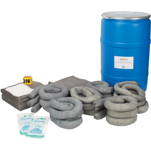 Spill Kit, Universal, Drum, 55 US gal. Absorbancy FMT Sales Ltd