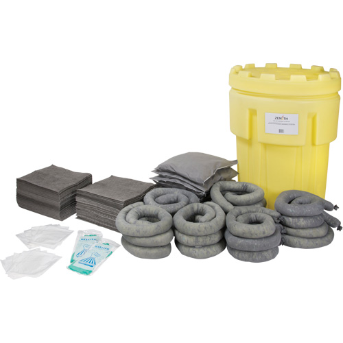 Premium Spill Kit, Universal, Salvage Drum, 95 US gal. Absorbancy FMT Sales Ltd
