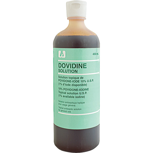 Povidone iod&eacute;e topique, Liquide, Antiseptique FMT Sales Ltd