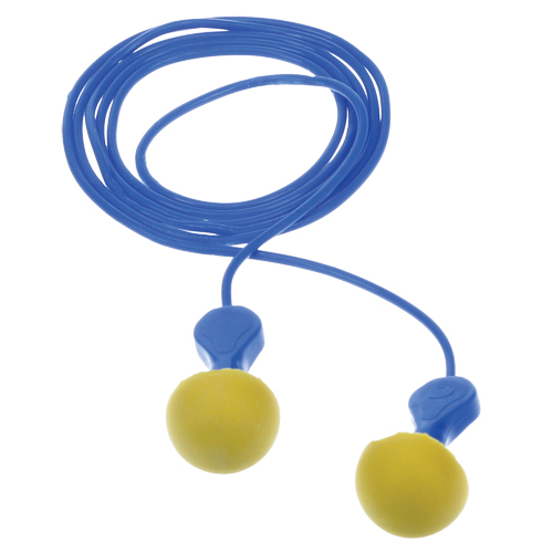 Bouchons d'oreilles d&eacute;tectables E-A-Rsoft Express Pod, Avec cordon, R&eacute;gulier, Vrac - Sachet coussin, NRR dB 23 FMT Sales Ltd