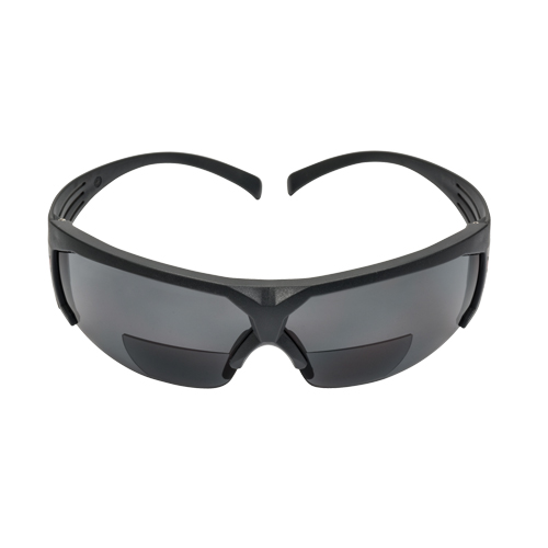 Lunettes de s&eacute;curit&eacute; de s&eacute;rie 600 SecureFit avec verres de lecture, Antibu&eacute;e, Grise/fum&eacute;e, Dioptrie 1,5 FMT Sales Ltd