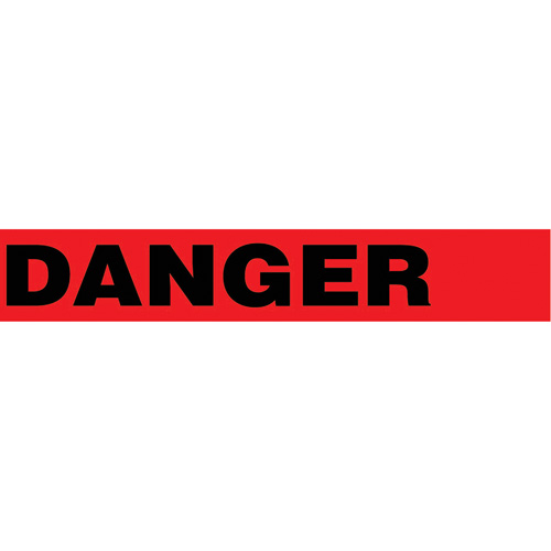 Floor Safety Tape, 3" x 54', Vinyl, Black/Red FMT Sales Ltd