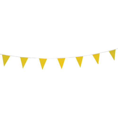 Pennant String, 60' L, Yellow FMT Sales Ltd