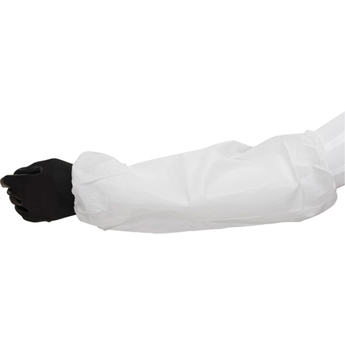 Manchettes, Longueur de 18", Microporeux, Blanc FMT Sales Ltd