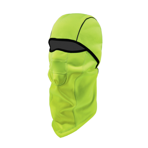 Passe-montagne &agrave; charni&egrave;re et &agrave; l'&eacute;preuve du vent N-Ferno 6823, Molleton, Vert lime haute visibilit&eacute; FMT Sales Ltd