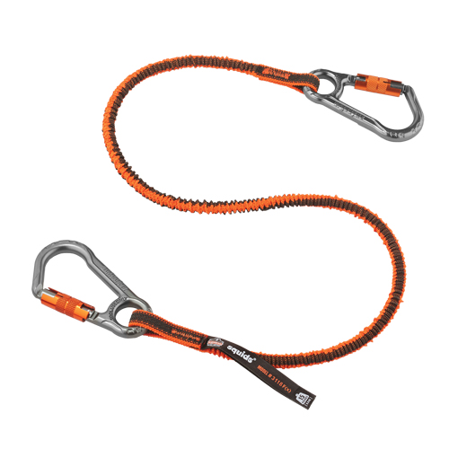 Longe porte-outils verrouillable Squids 3118F(x), Tendeur, Mousqueton double FMT Sales Ltd