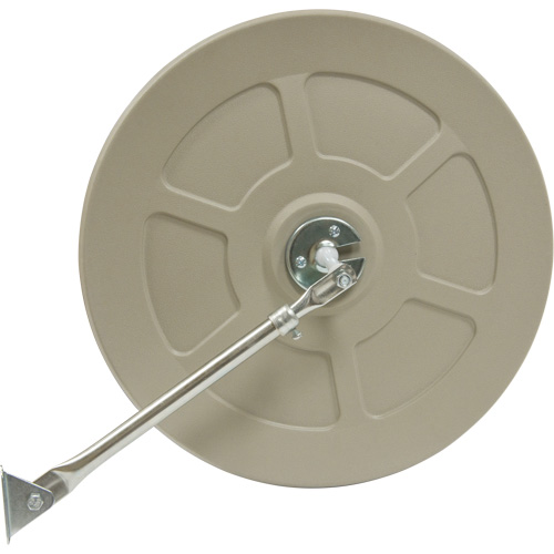 Convex Mirror with Telescopic Arm, Indoor/Outdoor, 12" Diameter FMT Sales Ltd
