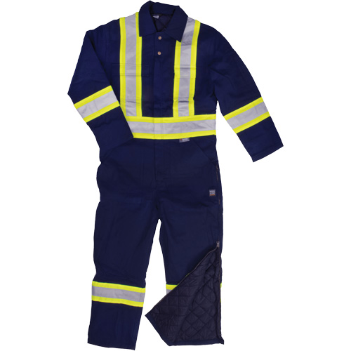 Reflective Duck Coveralls, Small, Navy Blue FMT Sales Ltd