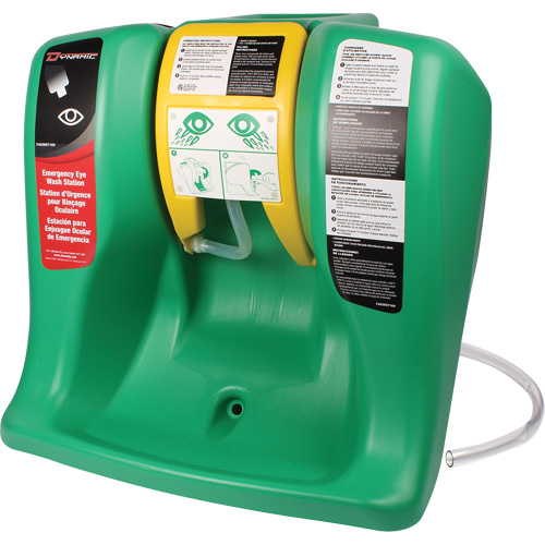 Douche oculaire Dynamic, Aliment&eacute; par gravit&eacute;, Capacit&eacute; 16 gal., Conformit&eacute; ANSI Z358.1 FMT Sales Ltd