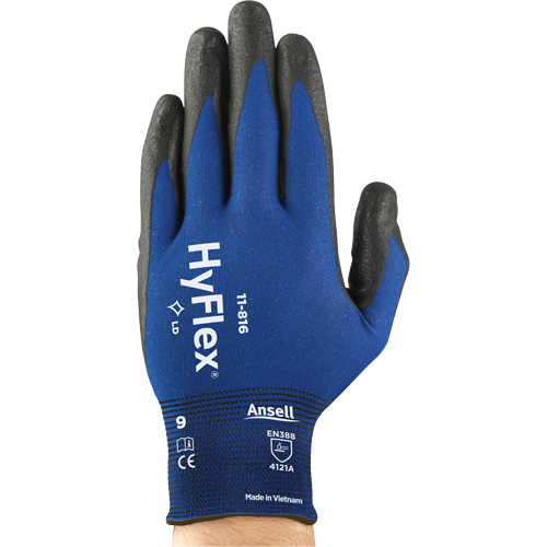 Hyflex&reg; 11-816 Glove, 6, Foam Nitrile Coating, 18 Gauge, Nylon/Spandex Shell FMT Sales Ltd