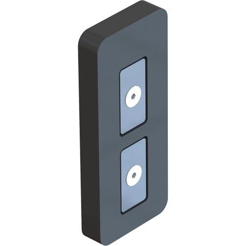 Embout magn&eacute;tique pour ruban/banni&egrave;re PLUS, Noir FMT Sales Ltd