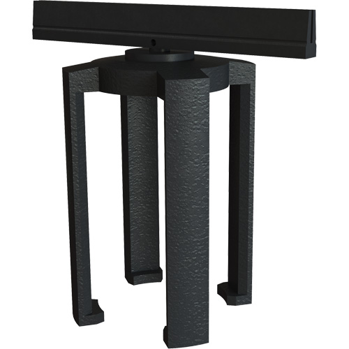 Support pour panneau d'affichage pour le syst&egrave;me de barri&egrave;re PLUS, Noir FMT Sales Ltd