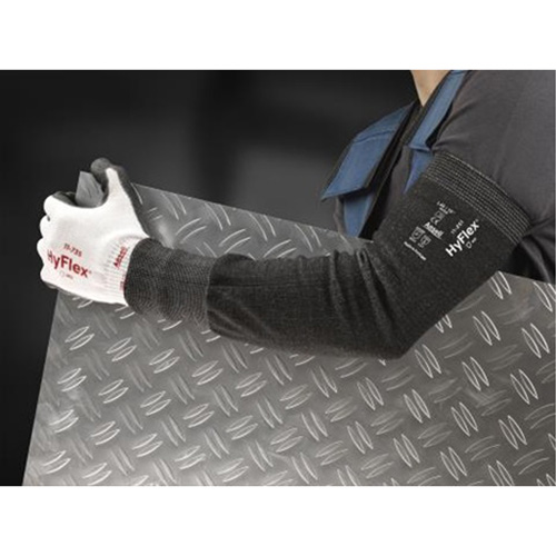 Hyflex&reg; 11-250 Cut-Resistant Sleeves, HPPE, 18", ASTM ANSI Level A3/EN 388 Level 5, Grey FMT Sales Ltd