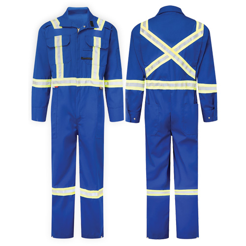 Nomex&reg;Essential 6 oz. Deluxe Coveralls, Size 38 (Tall), Royal Blue FMT Sales Ltd