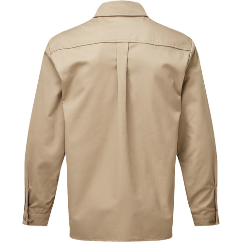 UltraSoft&reg; 7 oz. Deluxe Work Shirt, Large, Khaki FMT Sales Ltd