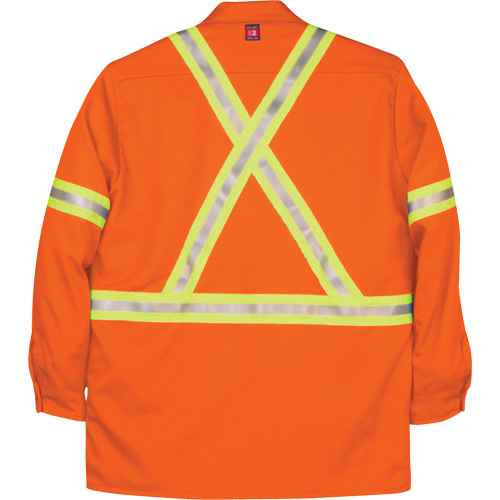 Westex UltraSoft&reg; Industrial Work Shirt, Medium (Tall), Orange FMT Sales Ltd