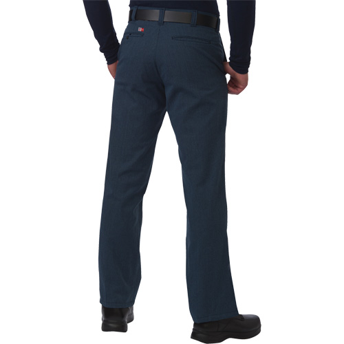 Pantalons de travail taille basse Westex UltraSoft, 28, x 36, Bleu marin, 12,4 cal/cm2 FMT Sales Ltd