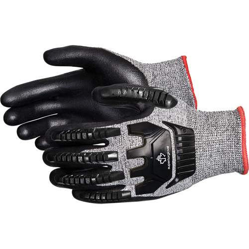 Gants en tricot de composite r&eacute;sistant aux coupures et antichoc TenActiv, 6, Paume en Synth&eacute;tique, Poignet Poignet en tricot FMT Sales Ltd