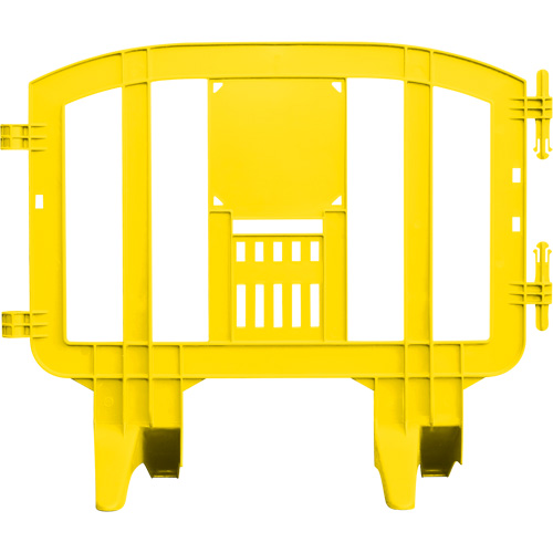 Barricade Minit, Emboîtables, 49" lo x 39" h, Jaune FMT Sales Ltd