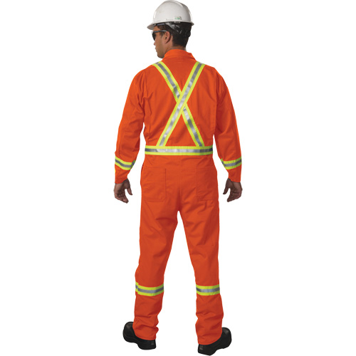 Westex UltraSoft&reg; Unlined Coveralls, Size 4X-Large, Orange, 8.7 cal/cm² FMT Sales Ltd