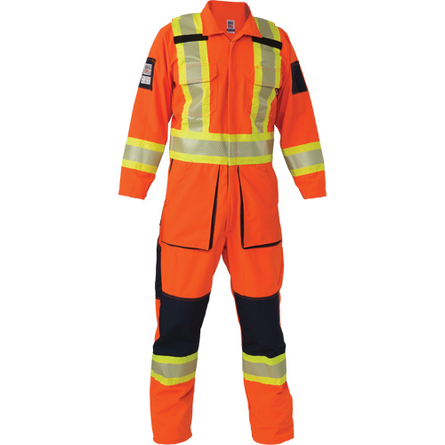 Combinaison ind&eacute;chirable, 2T-Grand, Orange haute visibilit&eacute; FMT Sales Ltd