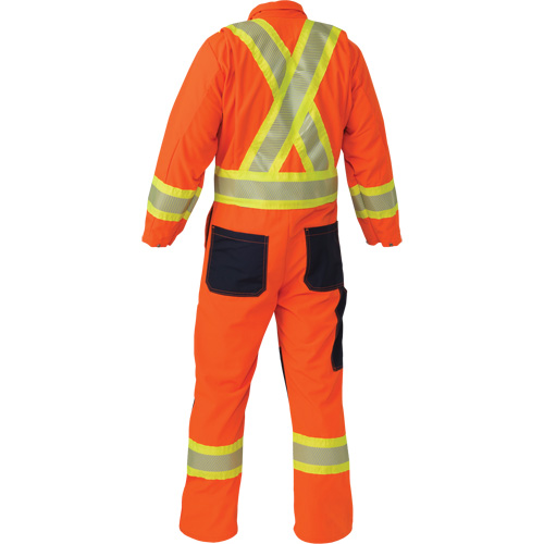 Combinaison ind&eacute;chirable, 2T-Grand, Orange haute visibilit&eacute; FMT Sales Ltd