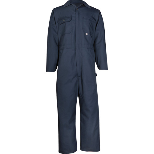 Twill Deluxe Coveralls, Men's, Navy Blue, Size 56 FMT Sales Ltd