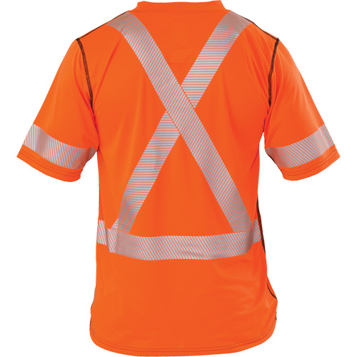 T-shirt &agrave; manches courtes haute visibilit&eacute; Polartec Power Grid, Polyester, 4T-Grand, Orange FMT Sales Ltd