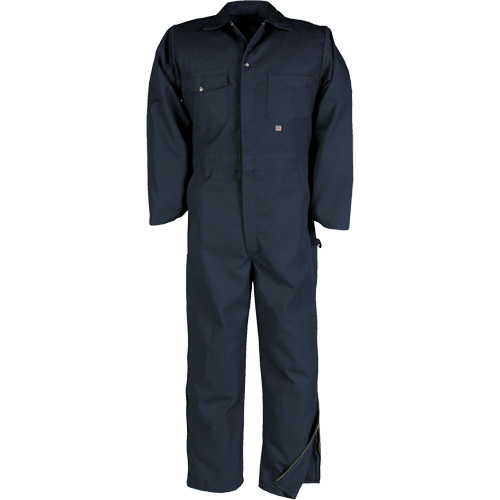 Deluxe Coveralls with Zipper, Men's, Navy Blue, Size 38 (Tall) FMT Sales Ltd