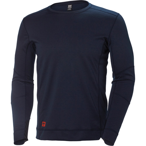 Lifa&reg; Max Moisture-Wicking Crewneck Undershirt, Men's, X-Small, Navy Blue FMT Sales Ltd