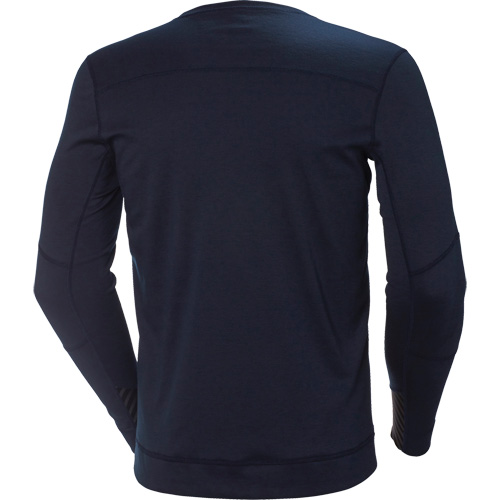 Lifa&reg; Max Moisture-Wicking Crewneck Undershirt, Men's, X-Small, Navy Blue FMT Sales Ltd