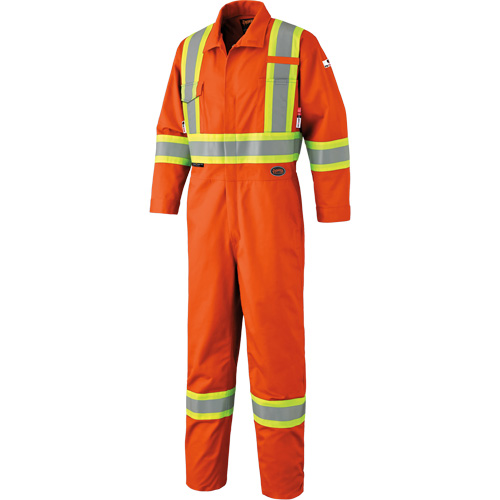7705 FR-Tech&reg; High Visibility Coveralls, Size 36, Orange FMT Sales Ltd