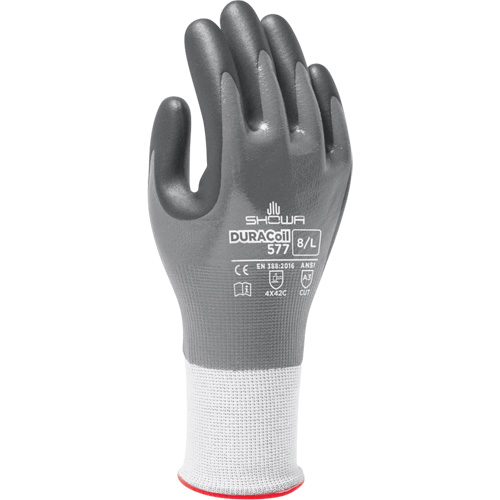 Gants r&eacute;sistants aux coupures 577, Taille 6/Petit, Calibre 13, Rev&ecirc;tement Mousse de nitrile, Enveloppe en PEHP, ANSI/ISEA 105 niveau 3/EN 388 niveau C FMT Sales Ltd