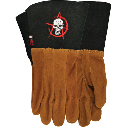 Gants de soudage 263AW What The Buck, Cuir de daim refendu, Taille 7 FMT Sales Ltd