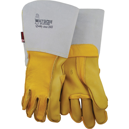 Gants de soudage, Cuir fleur de vache, Taille 8 FMT Sales Ltd