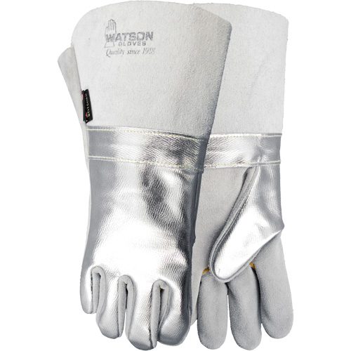 Gants de soudage 1034A, Cuir de vache refendu, Taille 9 FMT Sales Ltd
